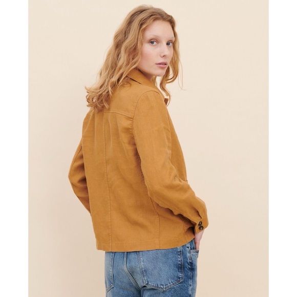 Comptoir des Cotonniers Linen Panama Work Jacket - Picture 4 of 4